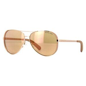 New MICHAEL KORS Chelsea Pink Aviator MK5004 1017R1 Sunglasses Women
